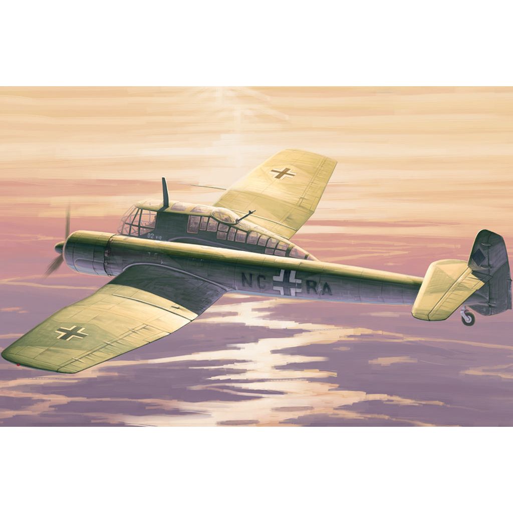 Hobby Boss 1/48 German BV-141 Plastic Model Kit [81728]