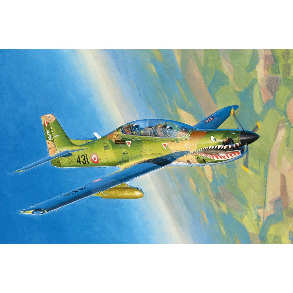 Hobby Boss 1/48 Brazilian EMB312 Tucano Plastic Model Kit [81763]