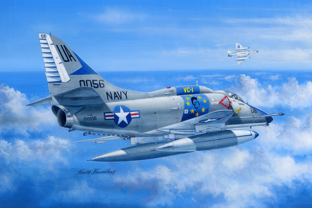 Hobby Boss 1/48 A-4E Sky Hawk Plastic Model Kit [81764]