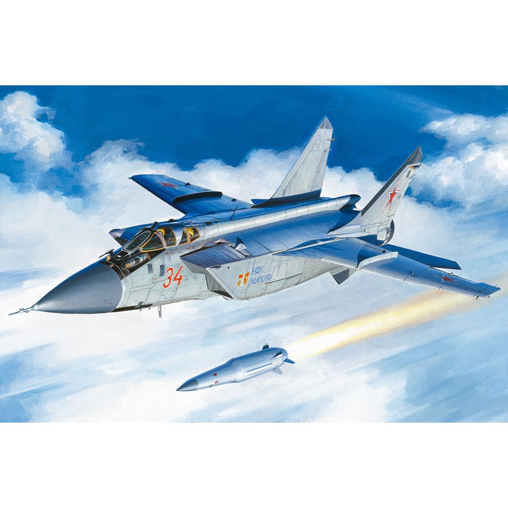 Hobby Boss 1/48 MiG-31BM. w/KH-47M2 Plastic Model Kit [81770]