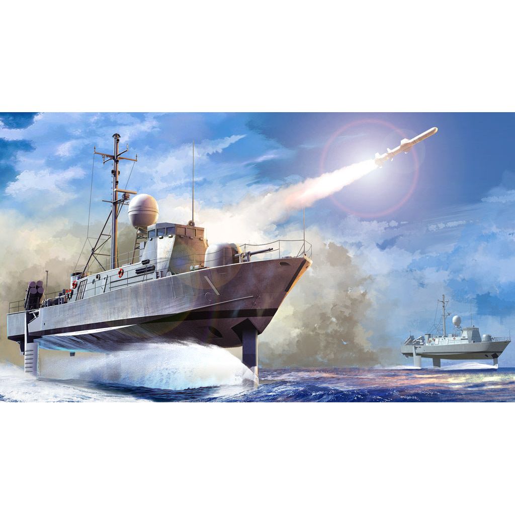 Hobby Boss 1/200 USS Pegasus PHM-1 Plastic Model Kit [82005]