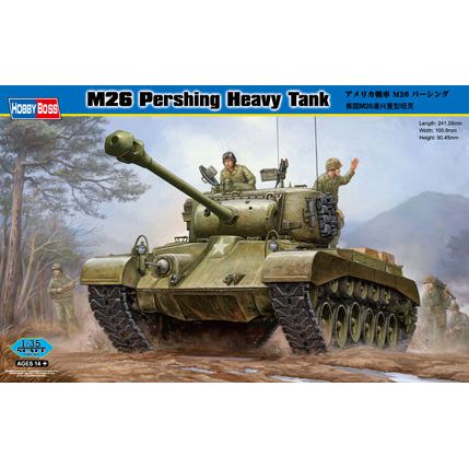 Hobby Boss 1/35 M26 Pershing Heavy Tank Plastic Model Kit [82424]