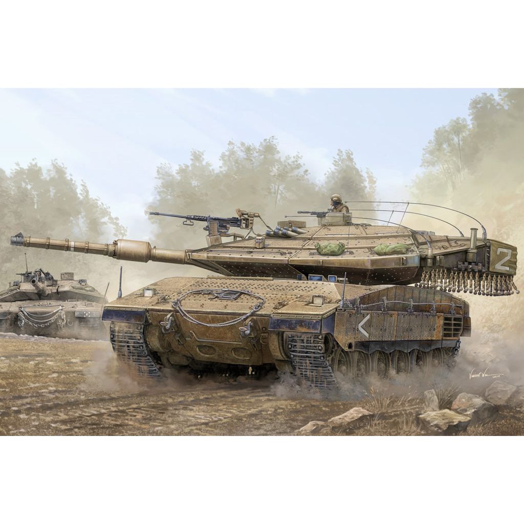 Hobby Boss 1/35 Israeli Merkava Mk IV Plastic Model Kit [82429]