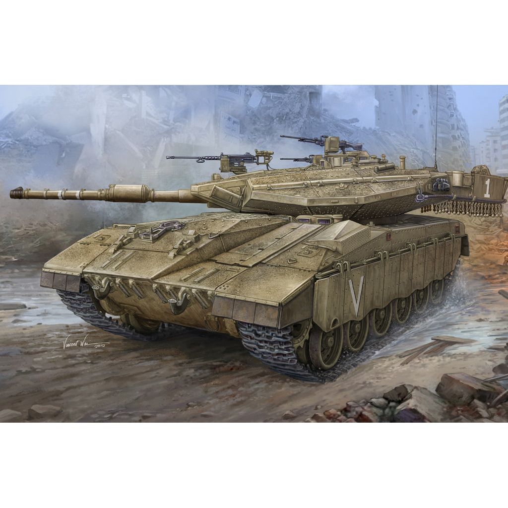 Hobby Boss 1/35 IDF Merkava Mk.IIID(LIC) Plastic Model Kit [82476]