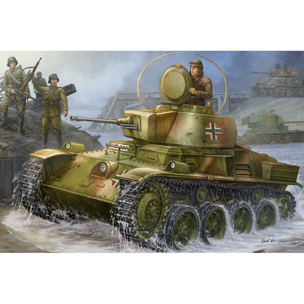 Hobby Boss 1/35 Hungarian Light Tank 38M Toldi I(A20) Plastic Model Kit [82477]