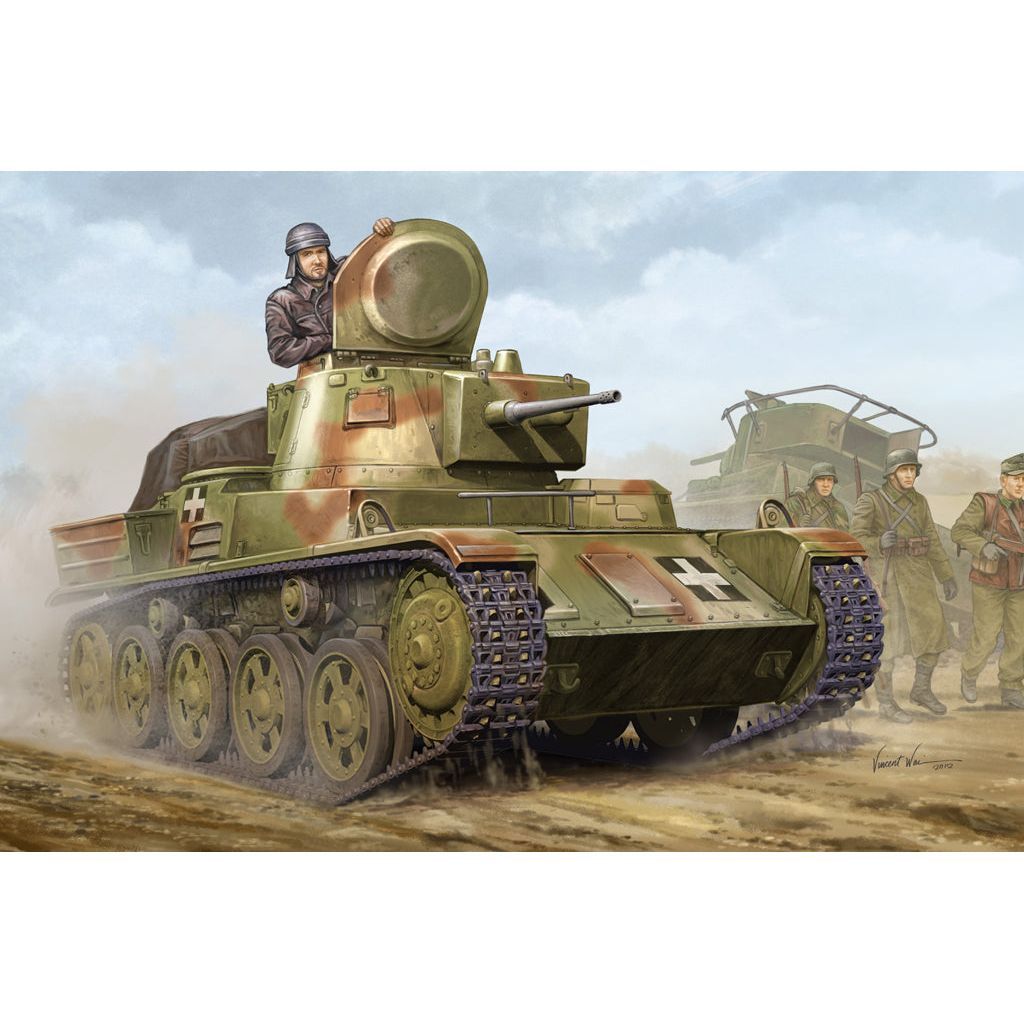 Hobby Boss 1/35 Hungarian Light Tank 38M Toldi II(B40) Plastic Model Kit [82478]