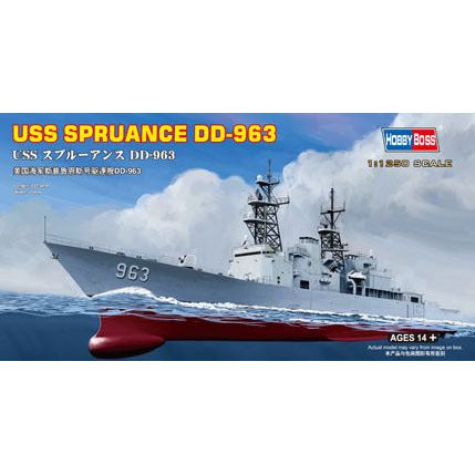 Hobby Boss 1/1250 SPRUANCE DD-963 Plastic Model Kit [82504]