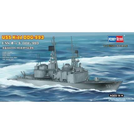 Hobby Boss 1/1250 Kidd DDG-993 Plastic Model Kit [82507]