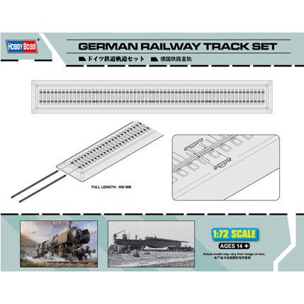 Hobby Boss 1/72 German Railway Track set Plastic Model Kit [82902]