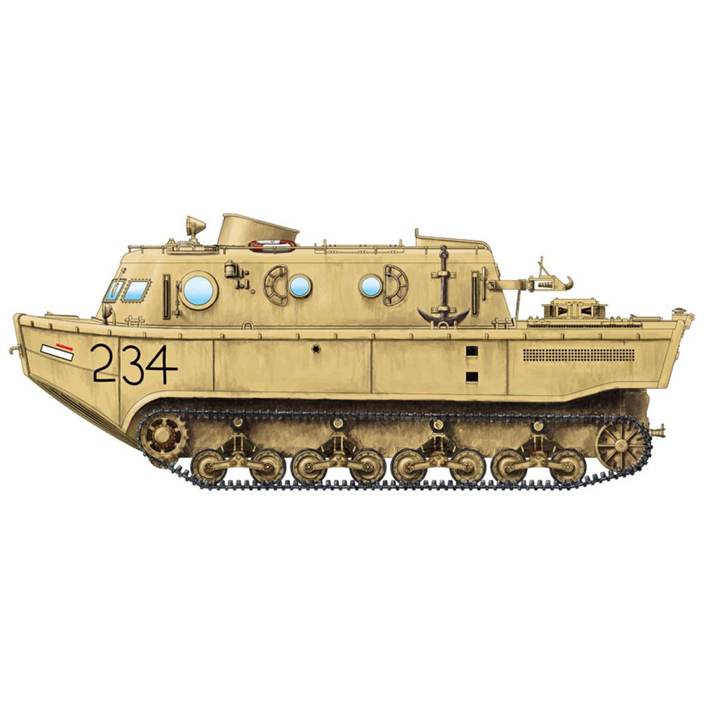 Hobby Boss 1/72 German Land-Wasser-Schlepper (LWS) Amphibious Tractor Early Prod. Model Kit [82918]