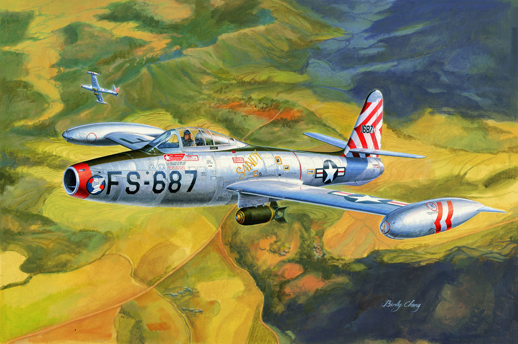 Hobby Boss 1/32 F-84E Thunderjet Plastic Model Kit [83207]