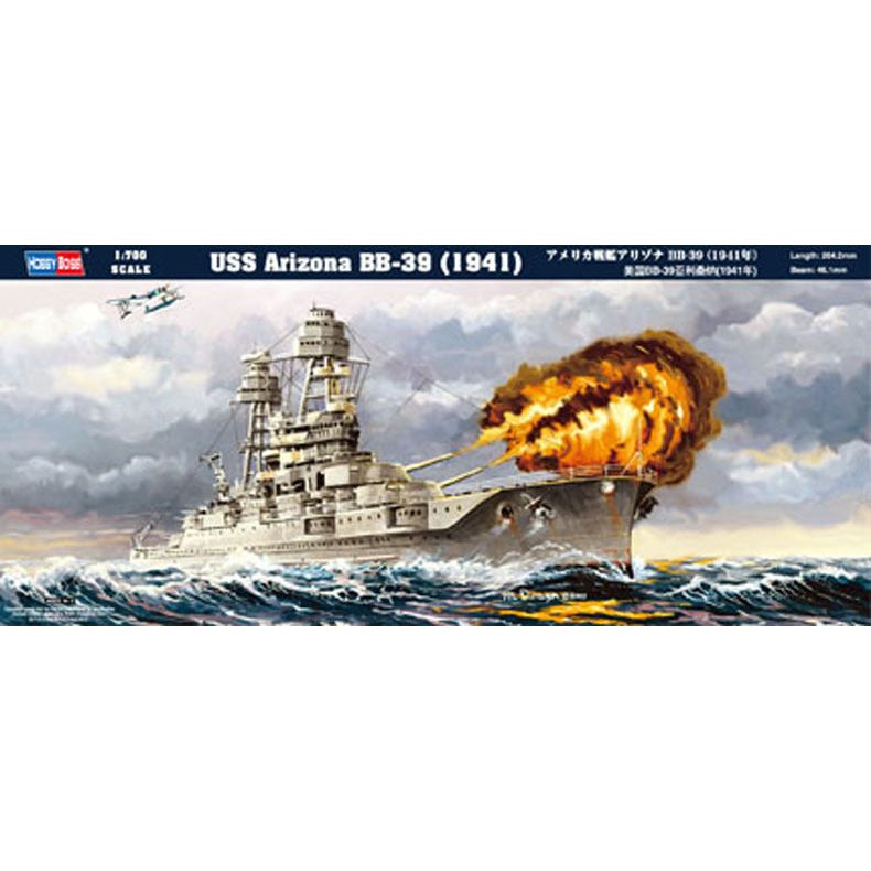 Hobby Boss 1/700 Arizona BB-39 (1941) Plastic Model Kit [83401]