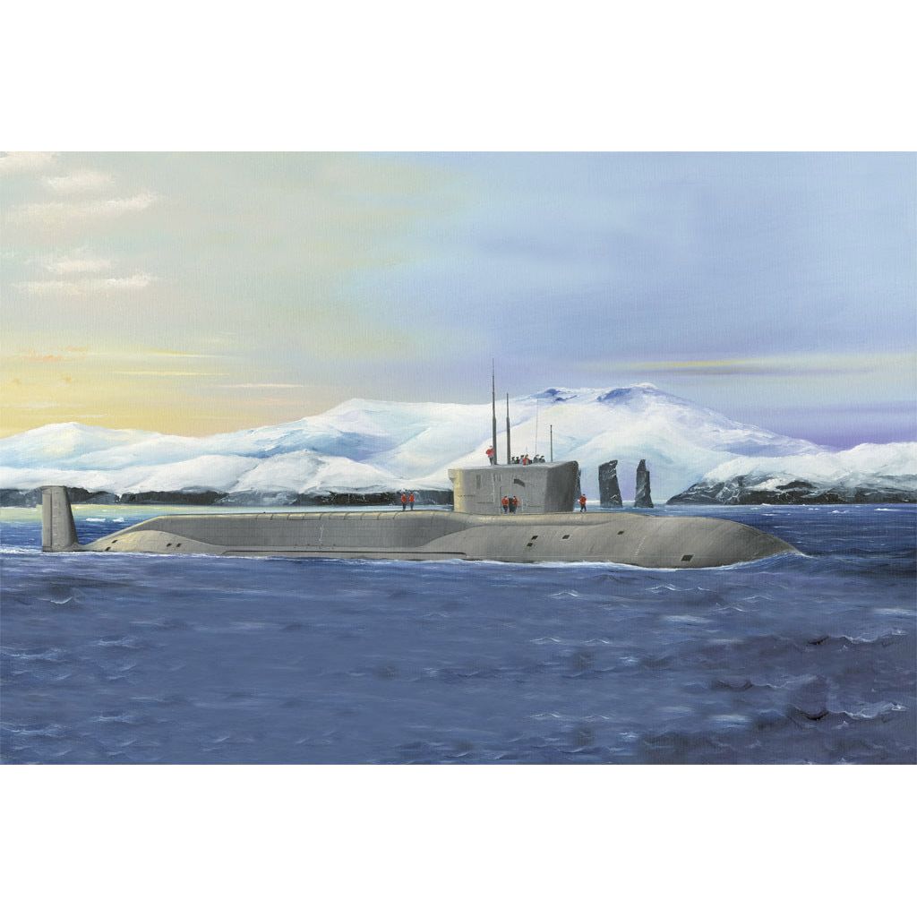 Hobby Boss 1/350 Russian Navy Project 955 Borei-Yuri Dolgoruky SSBN Plastic Model Kit [83520]