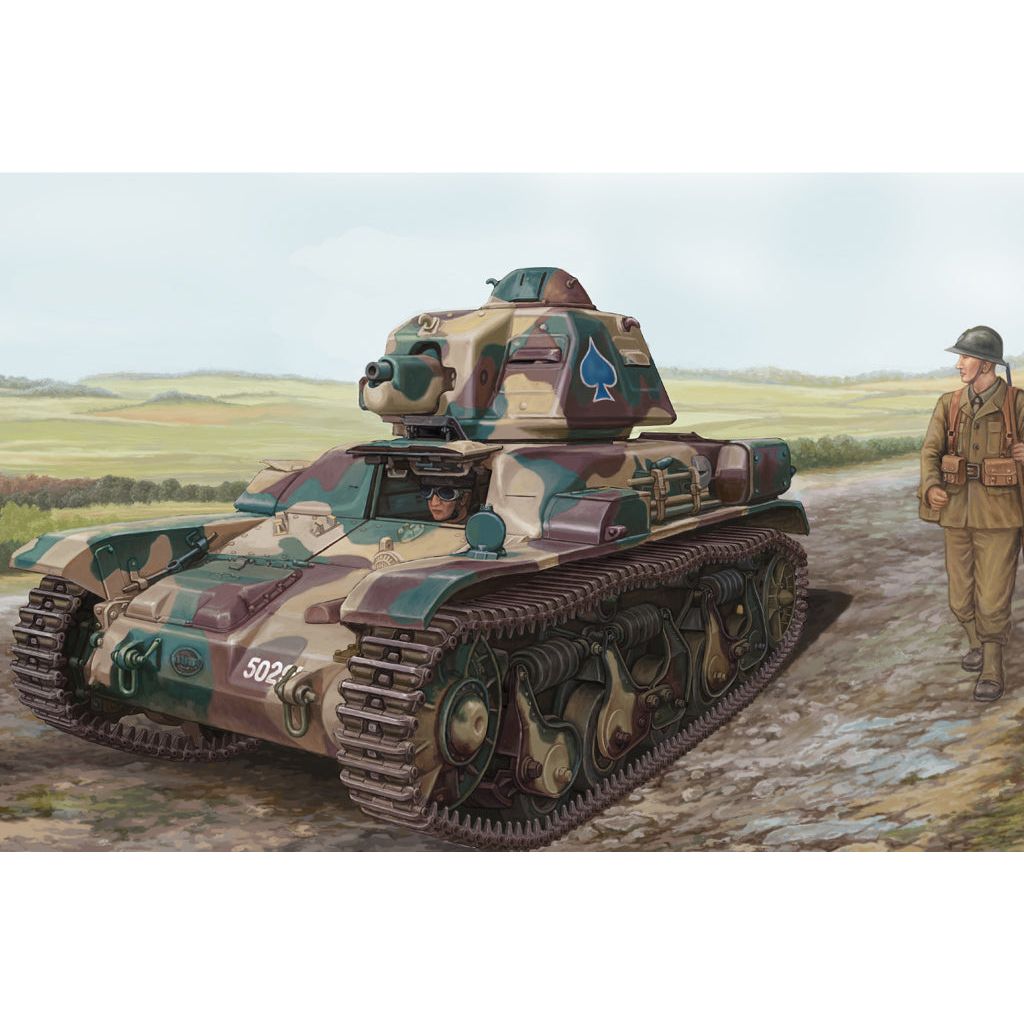 Hobby Boss 1/35 French R35 Light Infantry Tank Plastic Model Kit [83806]