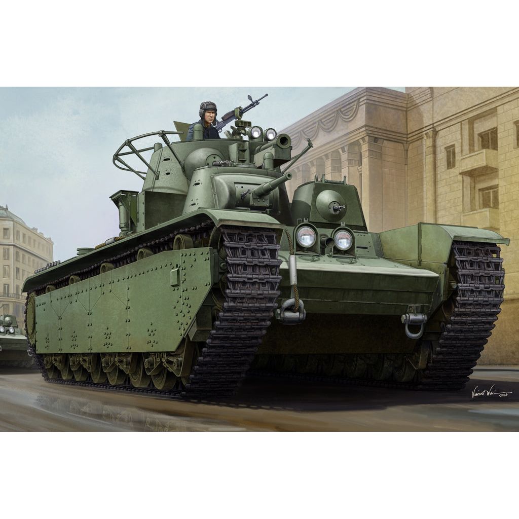 Hobby Boss 1/35 Soviet T-35 Heavy Tank - 1938/1939 Plastic Model Kit [83843]