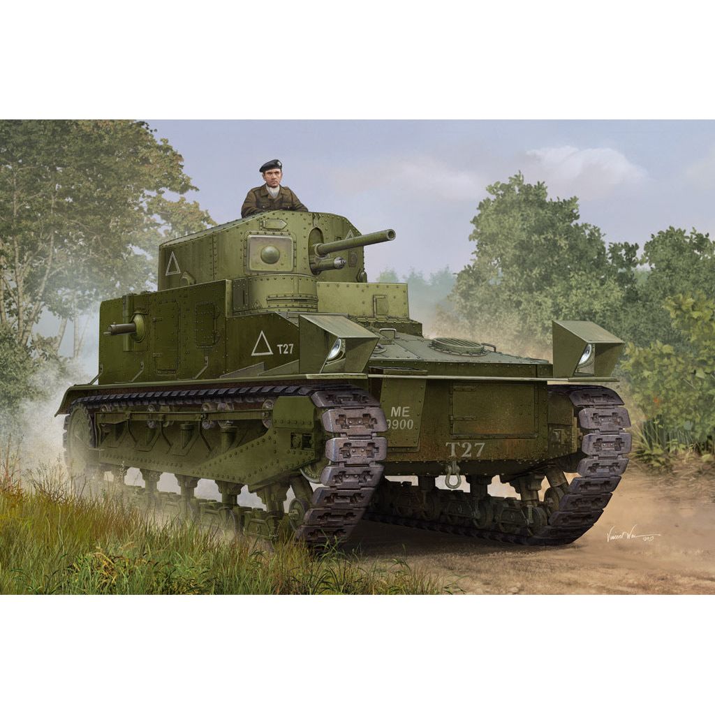 Hobby Boss 1/35 Vickers Medium Tank MK I Plastic Model Kit [83878]