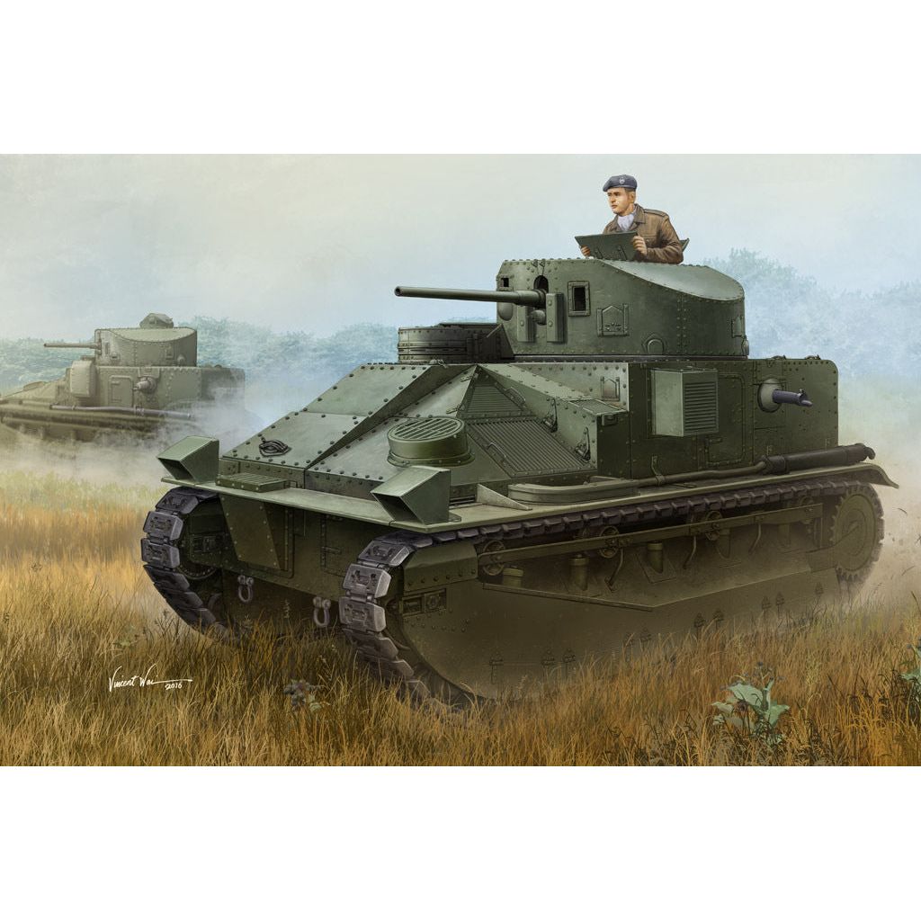 Hobby Boss 1/35 Vickers Medium Tank MK II Plastic Model Kit [83879]