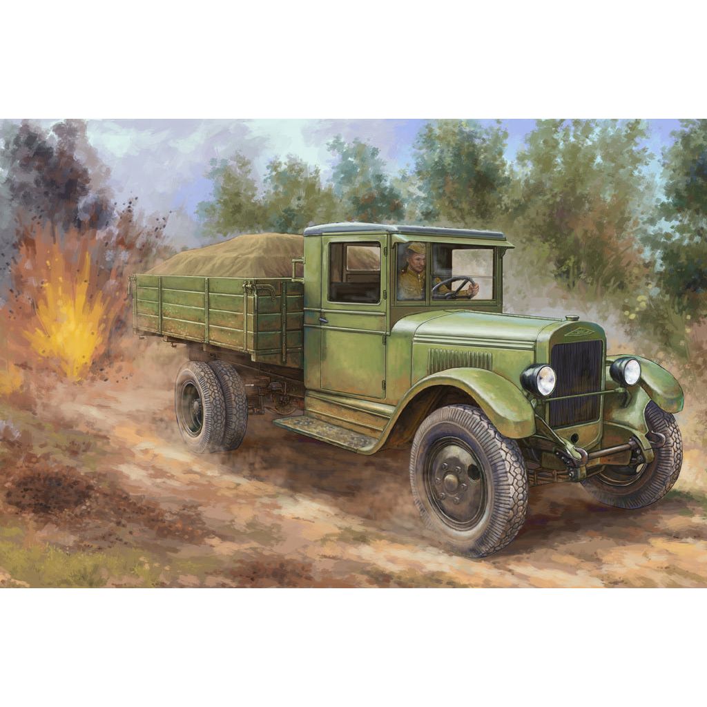 Hobby Boss 1/35 Russian ZIS-5 Truck Plastic Model Kit [83885]