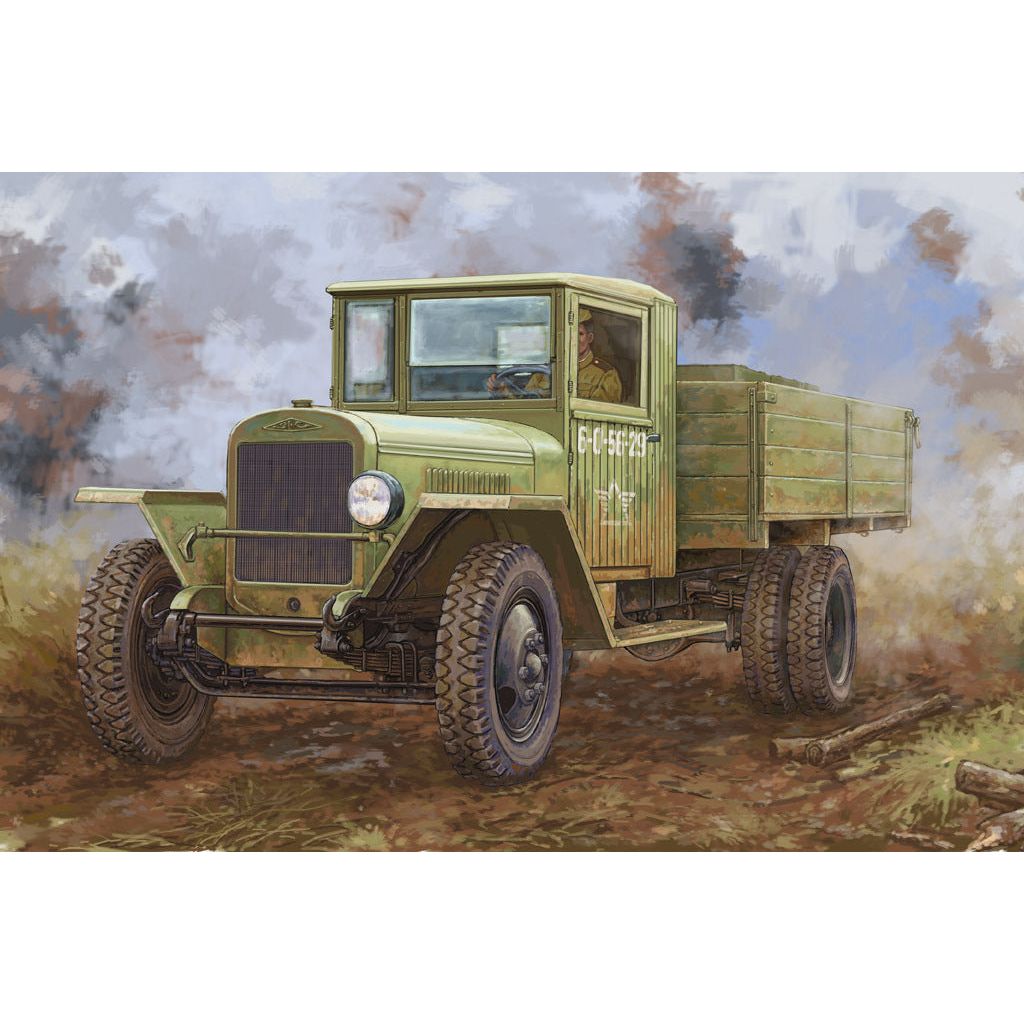 Hobby Boss 1/35 Russian ZIS-5B Truck Plastic Model Kit [83886]