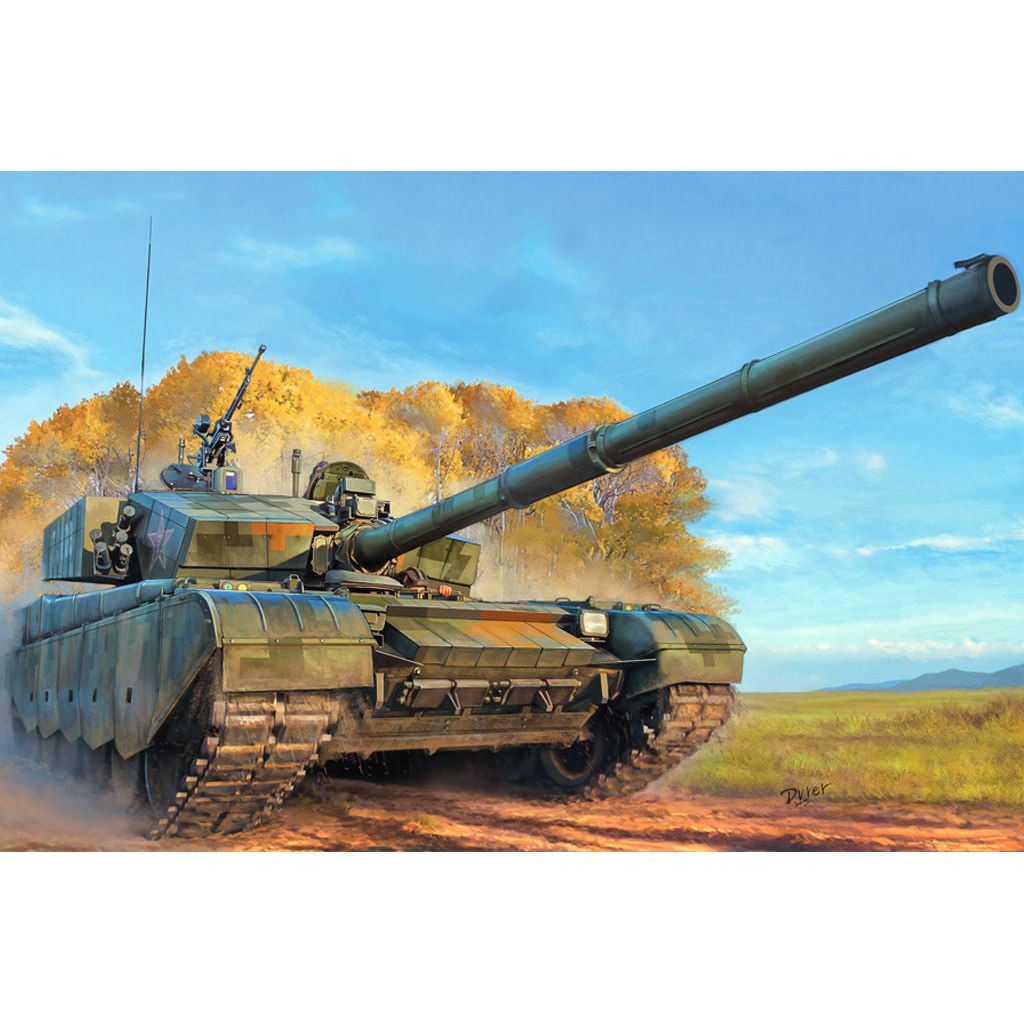 Hobby Boss 1/35 PLA ZTZ-99A MBT Plastic Model Kit [83892]