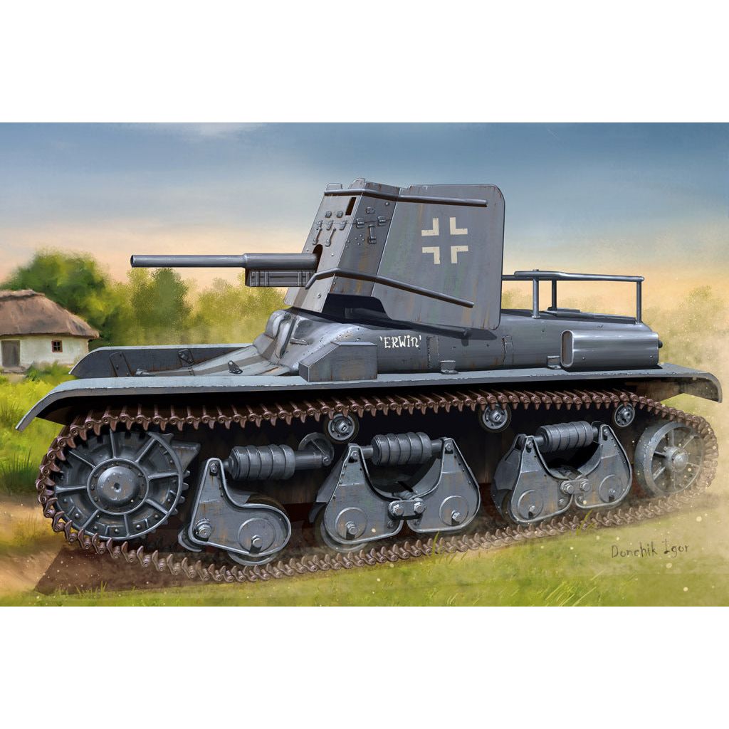 Hobby Boss 1/35 [German 3.7cm Pak 35/36 auf Pz.Kpfw 35R(f)] Plastic Model Kit [83895]