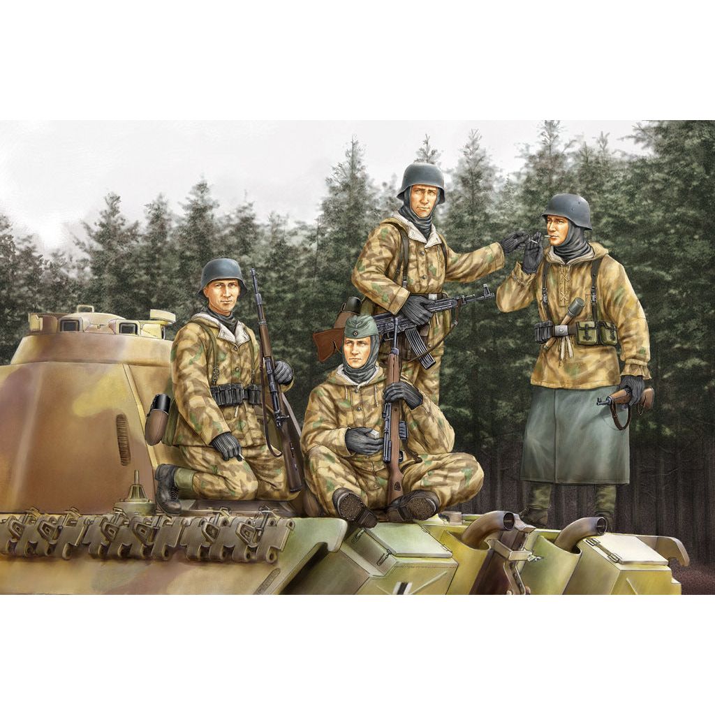 Hobby Boss 1/35 German Panzer Grenadiers Vol.1 Plastic Model Kit [84404]