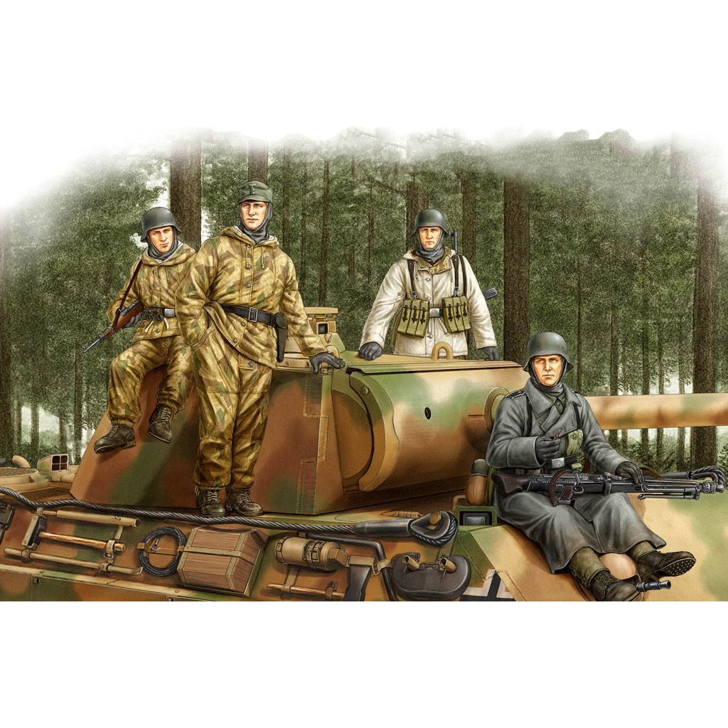 Hobby Boss 1/35 German Panzer Grenadiers Vol.2 Plastic Model Kit [84405]