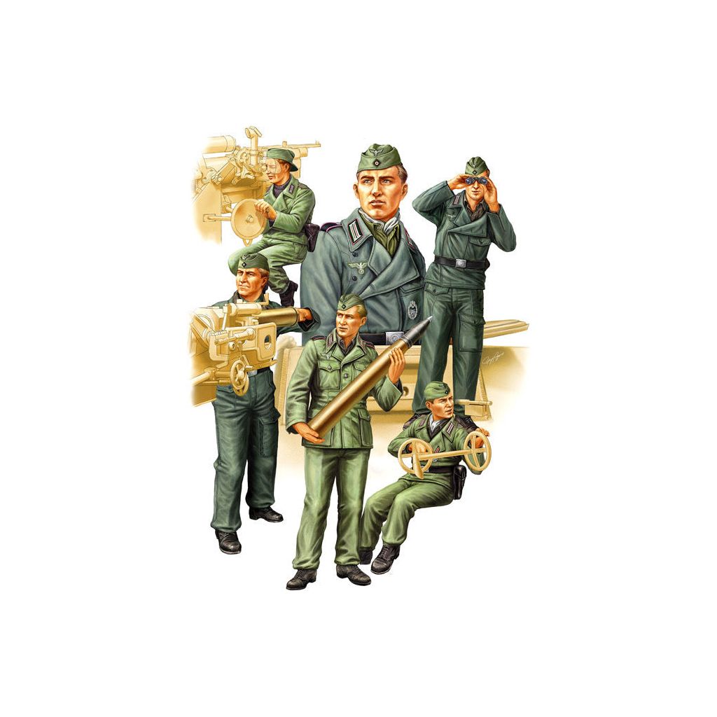 Hobby Boss 1/35 German SPG Crew Vol.2 Plastic Model Kit [84407]