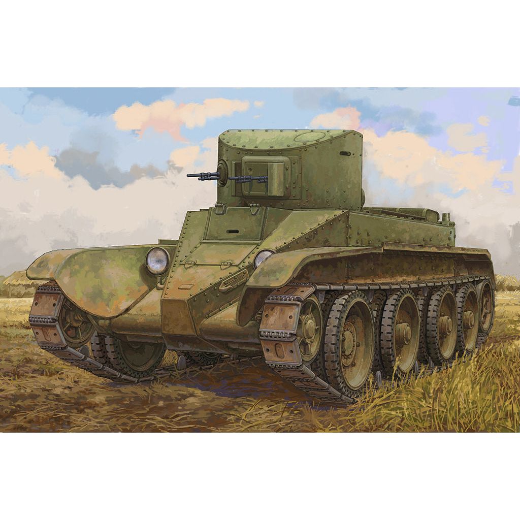 Hobby Boss 1/35 Soviet BT-2 Tank(late) Plastic Model Kit [84516]