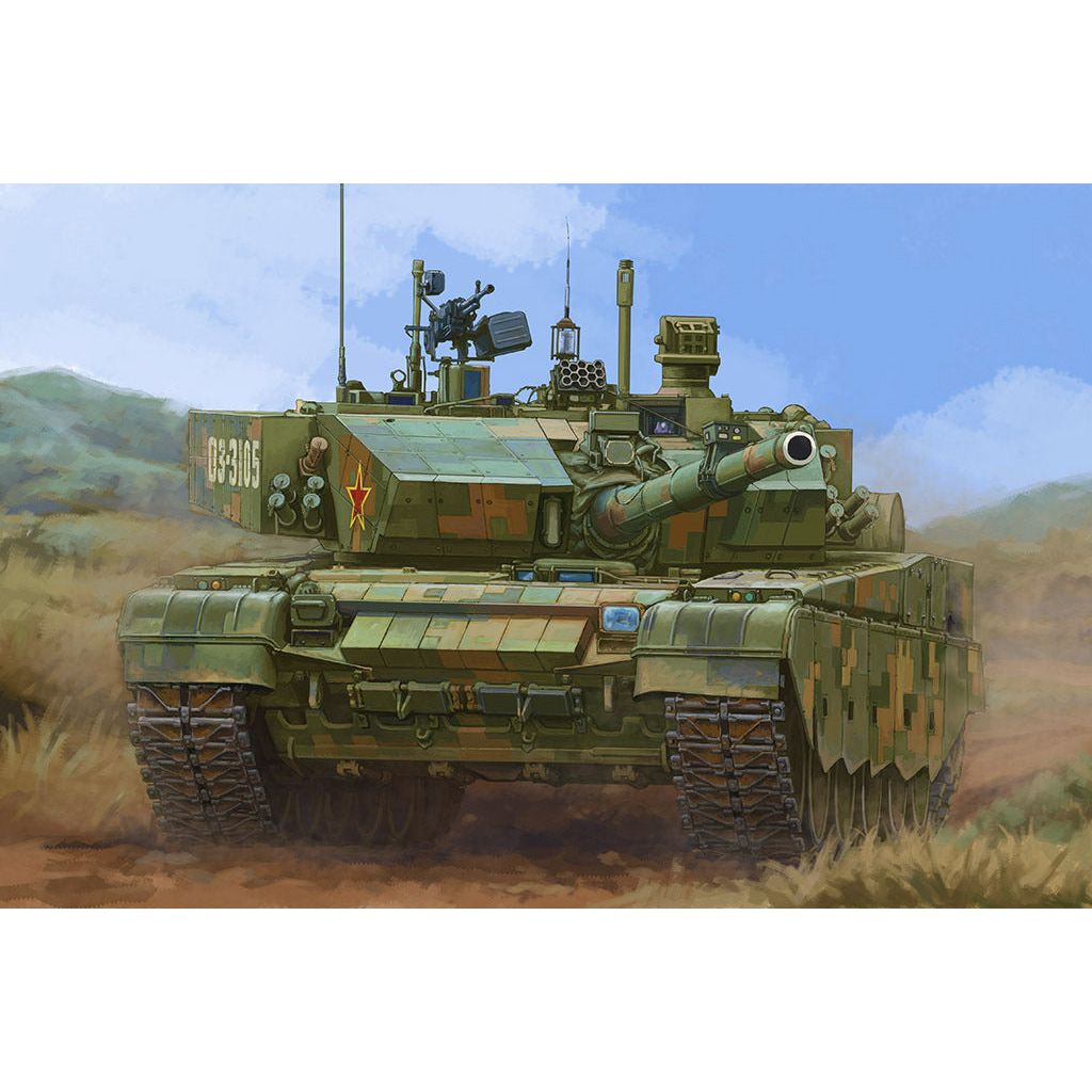 Hobby Boss 1/35 PLA ZTZ-99A MBT Plastic Model Kit [84518]