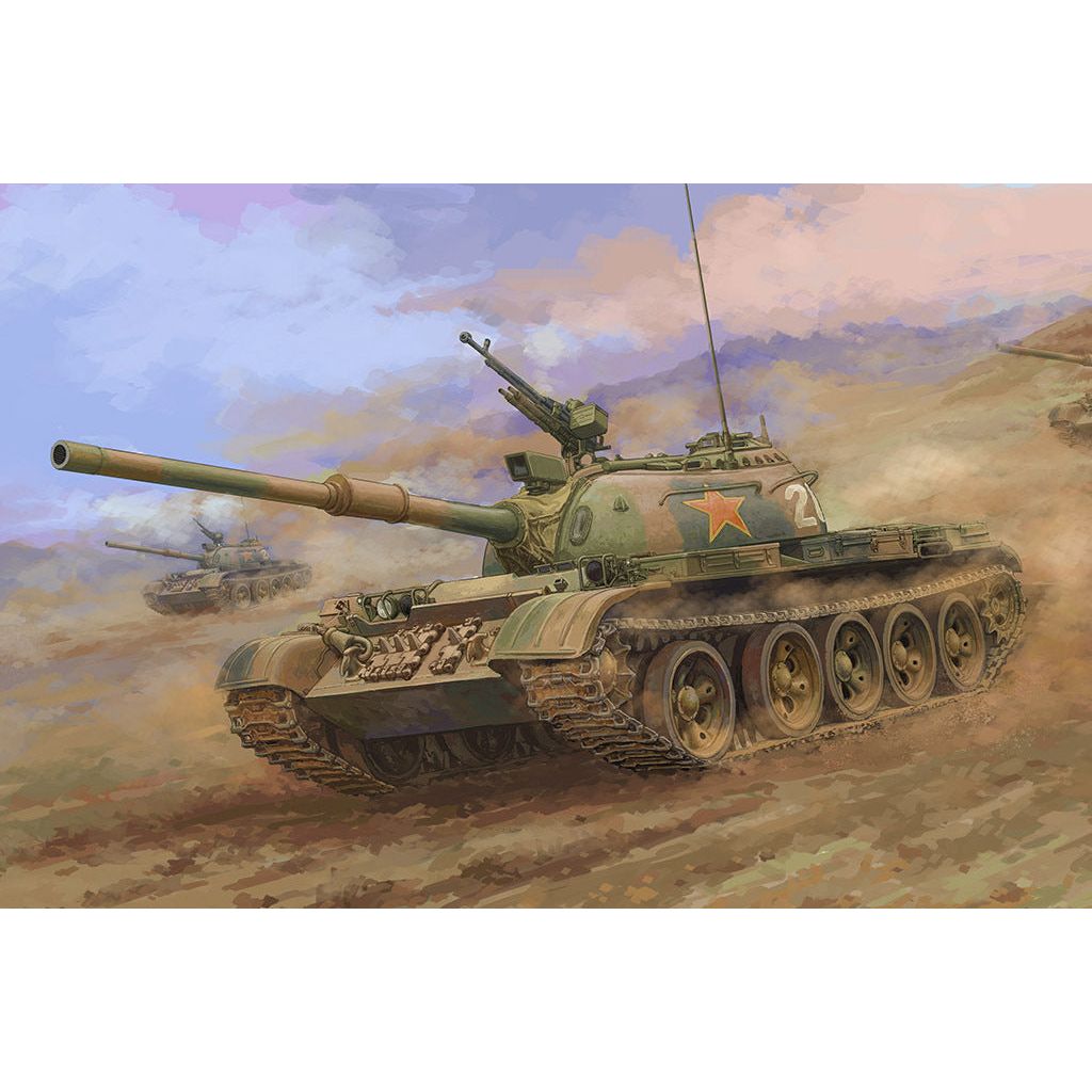 Hobby Boss 1/35 PLA Type-59-2 Medium Tank Plastic Model Kit