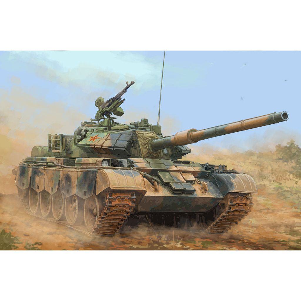 Hobby Boss 1/35 PLA 59-D Medium Tank Plastic Model Kit [84541]