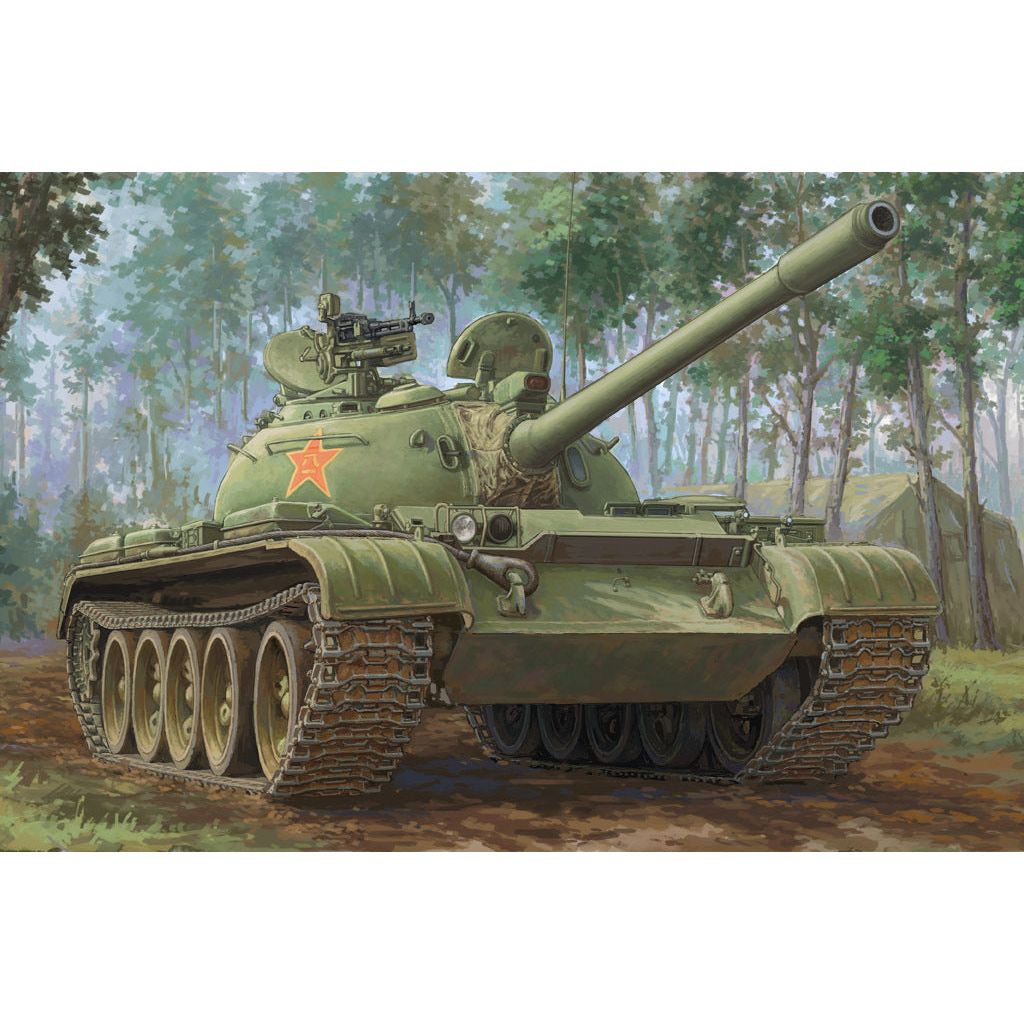 Hobby Boss 1/35 PLA 59-1 Medium Tank Plastic Model Kit [84542]