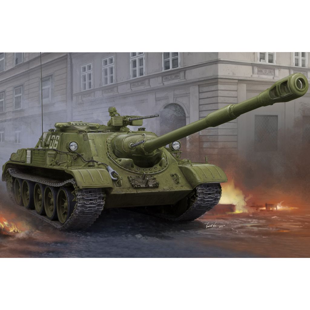 Hobby Boss 1/35 Soviet SU-122-54 Tank Destroyer Plastic Model Kit [84543]