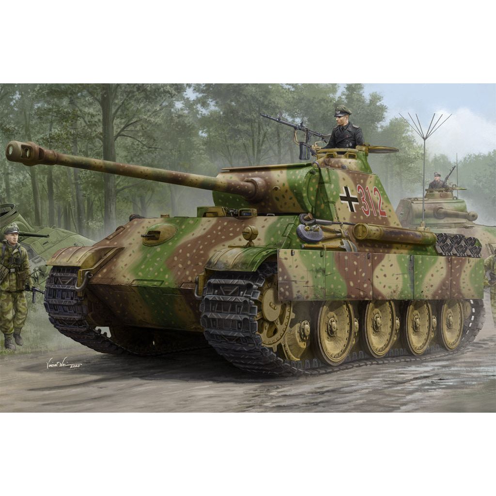 Hobby Boss 1/35 German Sd.Kfz.171 Panther Ausf.G - Early Version Plastic Model Kit [84551]