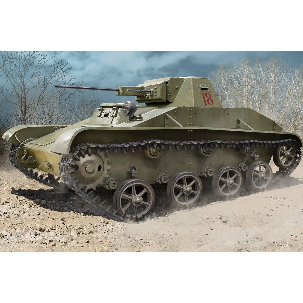 Hobby Boss 1/35 Soviet T-60 Light Tank Plastic Model Kit [84555]