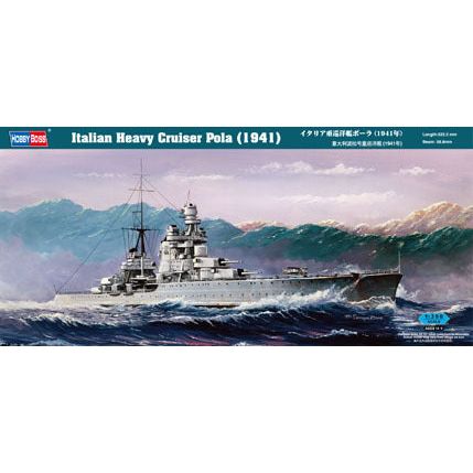 Hobby Boss 1/350 Italian Heavy Cruiser Pola (1941) Plastic Model Kit [86502]