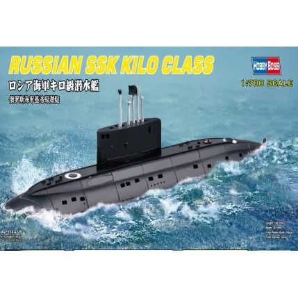 Hobby Boss 1/700 RUSSIAN NAVY KILO CLASS Plastic Model Kit [87002]