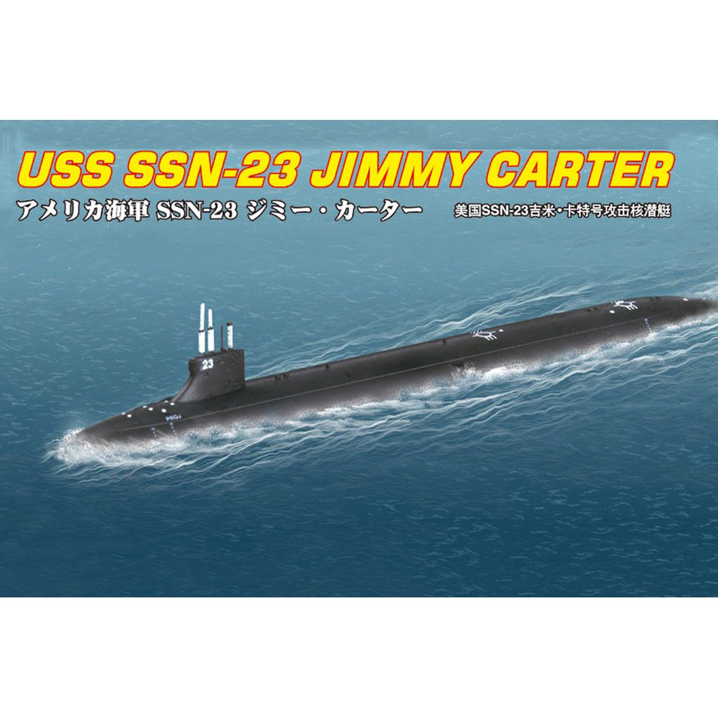 Hobby Boss 1/700 SSN-23 JIMMY CARTER ATTACK SUBMARINE Plastic Model Kit [87004]