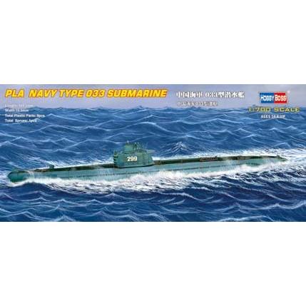 Hobby Boss 1/700 PLA Navy Type 033 submarine Plastic Model Kit [87010]