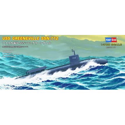 Hobby Boss 1/700 Greeneville submarine SSN-772 Plastic Model Kit [87016]