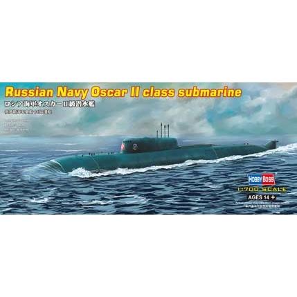 Hobby Boss 1/700 Russian Navy Oscar II class submarine Plastic Model Kit [87021]