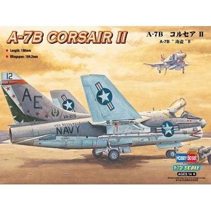 Hobby Boss 1/72 A-7B CORSAIR II Plastic Model Kit [87202]