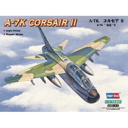 Hobby Boss 1/72 A-7k â€œCORSAIRâ€ II Plastic Model Kit [87212]