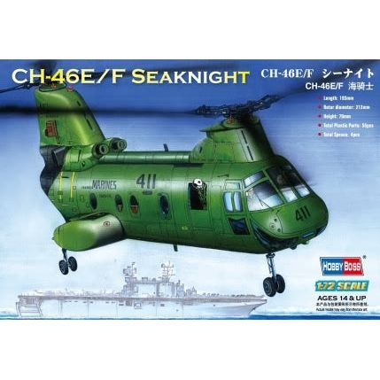 Hobby Boss 1/72 CH-46F "sea knight" Plastic Model Kit [87223]