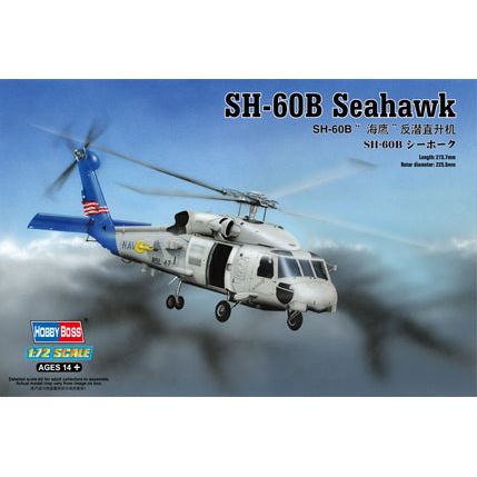 Hobby Boss 1/72 SH-60B Seahawk Plastic Model Kit [87231]