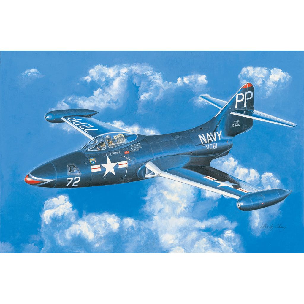 Hobby Boss 1/72 F9F-2P Panther Plastic Model Kit [87249]