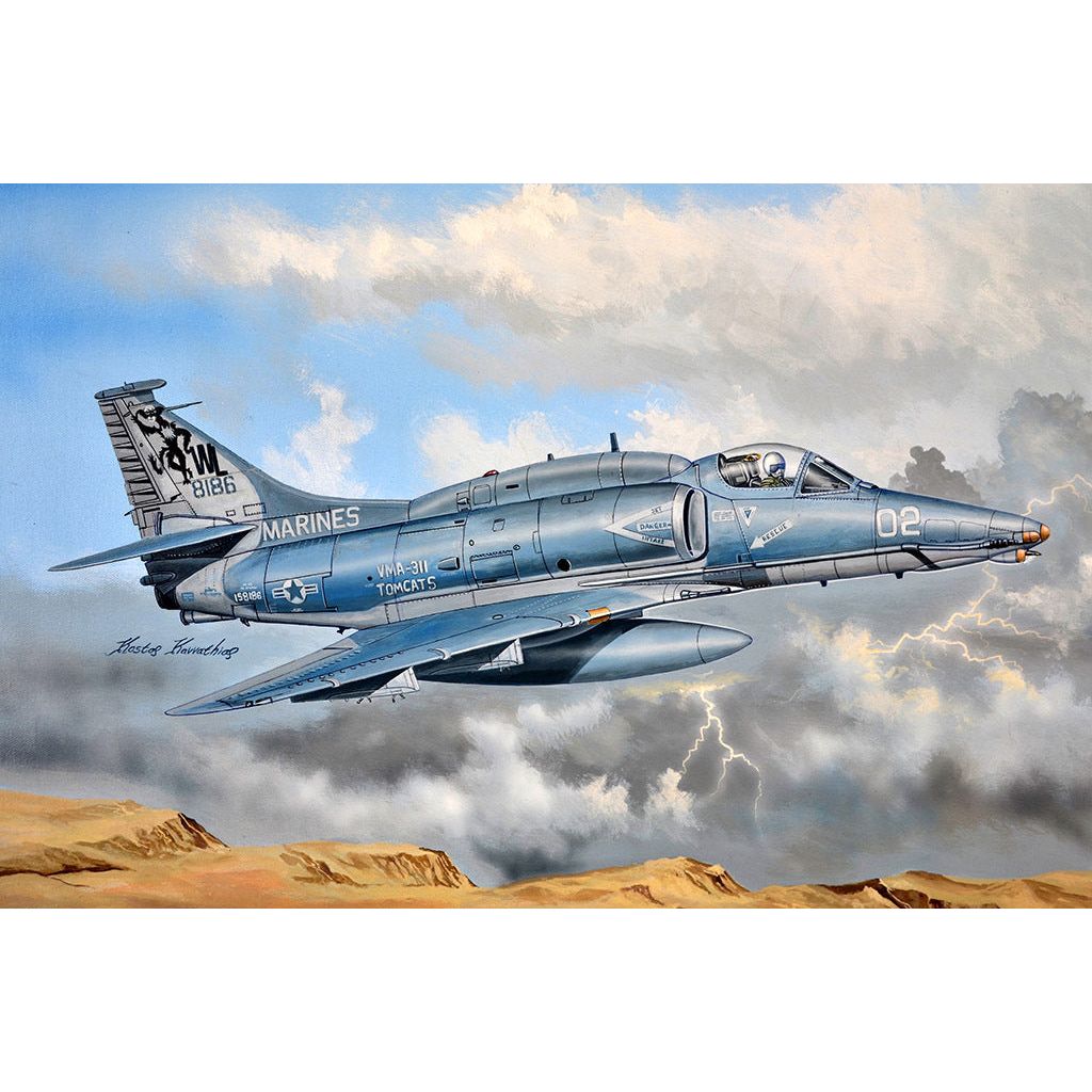 Hobby Boss 1/72 A-4M Sky Hawk Plastic Model Kit [87256]