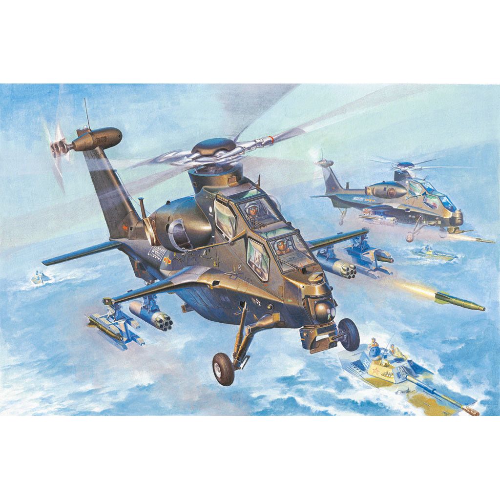 Hobby Boss 1/72 WZ-10 Thunderbolt Plastic Model Kit [87260]