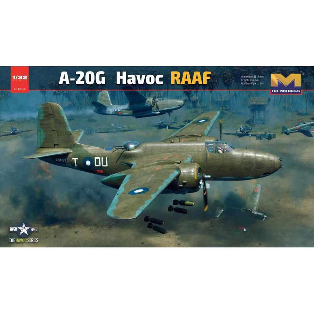 HONG KONG MODELS 1/32  A-20G RAAF Havoc 01E042 Master version